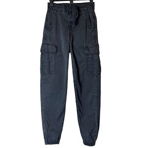 American Eagle Lightweight Belted Cargo Pant Joggers Womens Sz XS